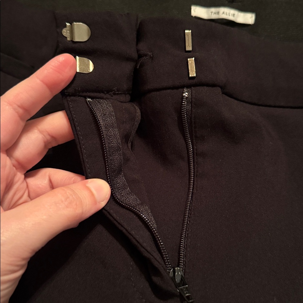 π€LANE BRYANT βTHE ALLIEβ BLACK WORK/CAREER TROUSERS SIZE 20 LONGπ€ - Picture 3 of 12